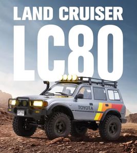 Para FCX10 LC80 RS Land Cruiser RTR 1/10 RC, Vehículo Todoterreno Eléctrico de 4 Canales con Alcance de 200m, con Cable USB para Adultos - Product Image 4