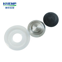 Plaque d'assemblage de diaphragme en PTFE HSENP, pompes doseuses, ventouse en caoutchouc, pompe doseuse, pièces détachées, source d'alimentation pneumatique