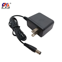Adaptateur secteur CA/CC 8V 2.25A 18W certifié FCC, pilote LED, chargeur mural 8 volts 2.25 ampères pour produits électroniques