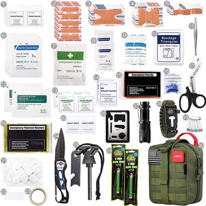 Kit de Primeros Auxilios de Supervivencia IFAK Compatible con Sistema Molle, Equipo para Exteriores, Kits de Emergencia, Bolsa de Trauma para Camping, Barco, Caza, Senderismo y Hogar - Product Image 2