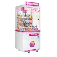 Machine d'arcade à griffes à monnayeur pour jeux de préhension, pour entreprises, avec accepteur de billets, lecteur de cartes, UL CE