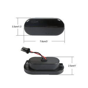 Commercio all'ingrosso 12V LED luce della lampada laterale per VW Golf4 <span class=keywords><strong>T5</strong></span> Polo 6N <span class=keywords><strong>Passat</strong></span> 3BG Sharan Vento Lupo - Product Image 5