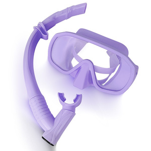 Máscara de Buceo de Silicona de Lente Única y Campo de Visión Amplio para Adultos, Talla M, Color Rosa, para Buceo Libre y Snorkel - Product Image 3