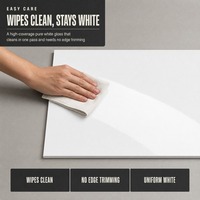 Panneau MDF mélaminé blanc anti-UV à haute couverture, panneau de fibres universel pour la personnalisation de toute la maison