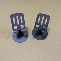 Nouveau support de téléphone de bureau T23 entièrement métallique avec rotation à 360° et design pliable, angle réglable, portable pour téléphones mobiles et tablettes
