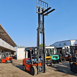 รถยกดีเซล HELI 3 ตัน มือสอง พร้อมอุปกรณ์เสริมไฮดรอลิกไซด์ชิฟเตอร์และเสากระโดงสองตอน สำหรับงานก่อสร้างและคลังสินค้า - Product Image 4