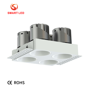 ไฟดาวน์ไลท์ LED แบบฝังฝ้าเพดานยิปซัม ยี่ห้อ SMART LED LMIITED มาตรฐาน CE ROHS ป้องกันแสงสะท้อน รูปทรงกลมและสี่เหลี่ยม - Product Image 2