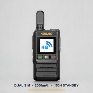 Radio Walkie Talkie POC 4G LTE, Doble Tarjeta SIM, CAT.1, Red Global, Carga Tipo-C, Audio HD, Ligero, Portátil, Bidireccional - Product Image 3