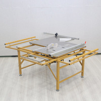 Offre Spéciale – Scie à table pliante JT100 pour le travail du bois avec rail carré, glissière de précision à double lame et rail coulissant invisible pour établi
