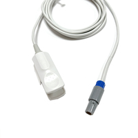 LEMOS 6Pin au capteur d'oxygène dans le sang SPO2 Câble de capteur adulte pour Philips