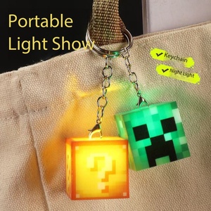 Llavero Moderno Creativo al por Mayor, Pequeño Llavero Cuadrado con Diseño del Mundo, Colgante Decorativo para Bolsos y Teléfonos, Regalo Empresarial - Product Image 3