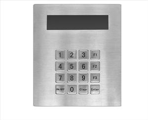IP65 thép không gỉ công nghiệp số Công Nghiệp Kim Loại bàn phím pinpad với màn hình hiển thị - Product Image 1