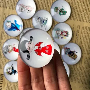 Imán Redondo Magnético para Refrigerador con Diseño de Jesús, María y Cruces, Tamaño Personalizado, Gran Venta 2024 - Product Image 5
