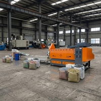 Granulateur automatique de plastique PP PE PET, extrudeuse, machine de granulation de déchets plastiques, recyclage de plastiques