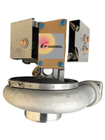 Turbocompresseur H140 1001996287 Application pour moteur de navire à commande électrique à 1029KW 1500RPM moteur diesel Baudouin 12M33