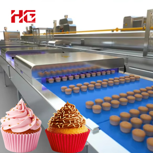 Línea de Producción Automática de Cupcakes con Inyección de Doble Relleno para Cupcakes con <span class=keywords><strong>Centro</strong></span> de Chocolate y Mermelada, Diseño de Cambio Rápido de Molde - Product Image 6