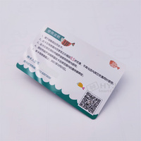 Personalizado Impressão personalizada PVC Membership Business Customer VIP Club Card Com QR Code