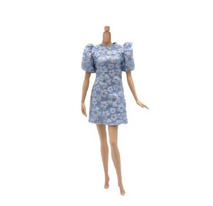 ชุดเดรสยาว<span class=keywords><strong>แขน</strong></span>ฟองสบู่ลายดอกไม้หรูหราขนาด 29 ซม. สำหรับ<span class=keywords><strong>เด</strong></span>็กผู้หญิง ลายการ์ตูนแฟชั่นนิสต้า - Product Image 2