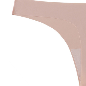 Biancheria intima senza cuciture a vita bassa senza cuciture con taglio Laser Sexy senza fili senza cuciture senza cuciture <span class=keywords><strong>Sans</strong></span> Couture breve non mostra invisibile tinta semplice - Product Image 4
