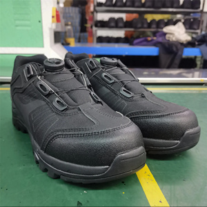 LXG, <span class=keywords><strong>Botas</strong></span> de Combate Hua Singh Verdes/Gris/Negras Populares de Papúa Nueva Guinea con Diseño de Cordones Dentados y Bloqueo para Senderismo, Modelo HSM340 - Product Image 6