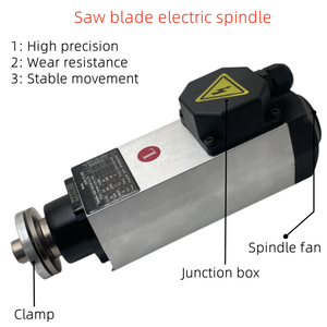 Torno para Madera de Alta Velocidad 12000 rpm, Motor de Husillo Poweredge de 1.1KW, Motor de Husillo CNC - Product Image 6