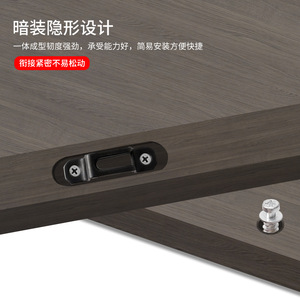 Mother Daughter Connector Stainless Steel Black Easy Installation Furniture Shelf Support Hardware Accessory - Product Image 4