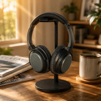 Headphone Qualcomm Bluetooth 5.4 Over-Ear Hybrid ANC Peredam Kebisingan dengan Mikrofon