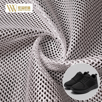 Tissu en maille 100 % polyester tricoté chaîne, recyclé, écologique et anti-humidité, pour empeignes et languettes de chaussures de sport, décontractées et pour enfants
