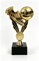 Trofeo de Fútbol Personalizado en Metal Chapado en Oro con Grabado UV, Premio para Portero de Fútbol con Base para Competiciones Deportivas