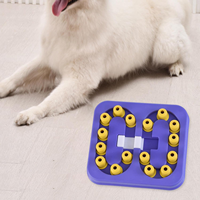 Jouets interactifs pour chiens, jouet intelligent pour développer l'IQ de votre animal, avec vitesse de distribution de nourriture réglable, distributeur de nourriture lent éducatif