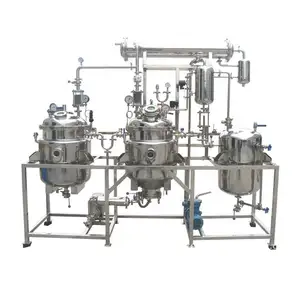 Heat Reflux Concentrator Pharmacy Extraktor für ätherische Öle Kräutertee Ethanol Extraktion maschine