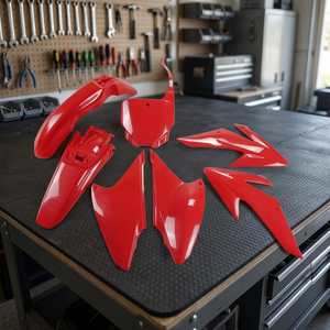 Per Honda CRF 230 2008-2014 Kit di plastica rossa accessori per moto - Product Image 2