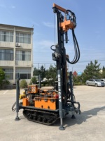 Machine de forage de puits d'eau sur chenilles BDM-160T avec une profondeur de 200 mètres, prix usine pour une exploitation efficace des forages