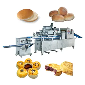 Full Automatic Long shelf Cake Hopia Layer Pastry Bread Production Line for bakery plant