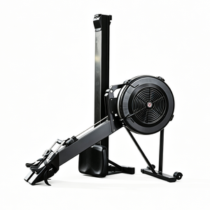 Rameur à air commercial avec résistance réglable et écran LCD pour <span class=keywords><strong>CrossFit</strong></span>, WOD, HIIT, Hyrox, entraînement cardio complet du corps, salle de sport - Product Image 4