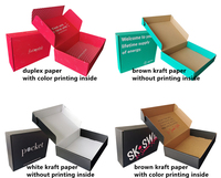 Boîtes d'expédition en carton ondulé double face de luxe pour emballages de sacs à main, boîtes d'expédition roses pour cosmétiques et accessoires