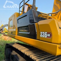 Excavatrice Caterpillar 336GC d'occasion, origine États-Unis, 36 tonnes, pour travaux de terrassement, avec système de contrôle intelligent de la pente