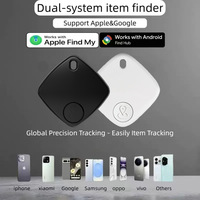 Traceur GPS pour animaux de compagnie anti-perte sans fil en plastique ultra-fin avec suivi de localisation en temps réel, caméra à distance, portée illimitée, léger, compatible iOS