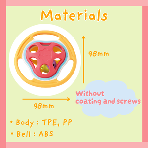 Sonajero de silicona suave para recién nacidos al por mayor, chupete educativo para bebés de 0 a 6 meses, mordedores para bebés - Product Image 5