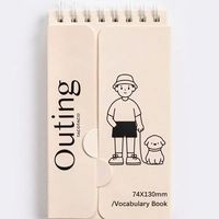 Cuaderno de doble espiral a precio mayorista, diario A4 de tapa blanda con doble alambre, económico, para pedidos escolares a gran escala