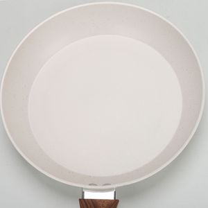 Sartén <span class=keywords><strong>de</strong></span> Cerámica Antiadherente <span class=keywords><strong>de</strong></span> Acero Inoxidable con Mango <span class=keywords><strong>de</strong></span> Madera, Capacidad <span class=keywords><strong>de</strong></span> 4L, Sartén para Bistec para <span class=keywords><strong>Cocina</strong></span> <span class=keywords><strong>de</strong></span> Inducción <span class=keywords><strong>y</strong></span> Gas - Product Image 2