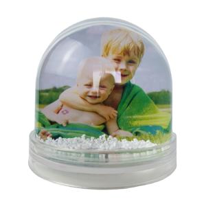 Promotional Empty Photo Snow Globe Picture Frame Snow <strong>Ball</strong> for Christmas - Product Image 2