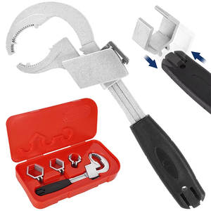 Outils multifonctionnels universels pour l'installation de tuyaux d'eau domestiques, spéciaux pour les salles de bain à grande ouverture - Product Image 1