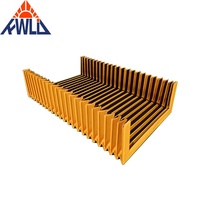 Protection en tissu ondulé CNC de haute qualité, soufflet accordéon, protection contre l'huile et l'eau pour machine-outil laser