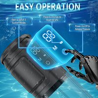 Pompe à vide pour pénis 6 en 1 pour homme, étanche IPX7, avec 5 modes de succion, 4 niveaux de pression et vibration - Appareil d'entraînement du pénis