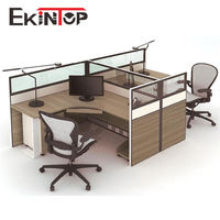 Ekintop – cloisons de bureau en bois de bonne qualité, Assurance commerce, séparateurs de poste de travail, Table