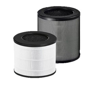 แผ่นกรองอากาศคุณภาพสูง H13 H12 H11 True Hepa คาร์บอนกัมมันต์แบบจีบ สำหรับเครื่องฟอกอากาศ Coway Airmega 50 100 Woongjin - Product Image 1