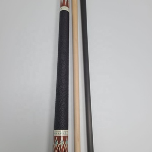 Bộ cơ bi-a <span class=keywords><strong>Red</strong></span> Pool Carbon mới 58 inch + đầu cơ 12.5mm, kèm sticker decal, gỗ Maple cứng, 2 cây cơ, dành cho bi-a Mỹ - Product Image 4