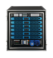Amplificateur de puissance professionnel CVR puissant 4 canaux 1U classe D D-2004