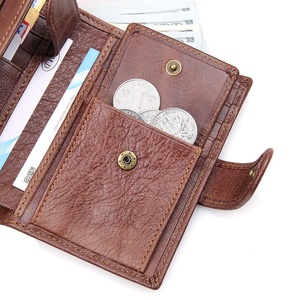 Boshiho RFID Genuine Leather <b>Wallet</b> Credit Card <b>Holder</b> for Men - Product Image 4